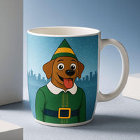 Custom Pet Portrait Mug | Multiple Designs | Name & Gift Message.